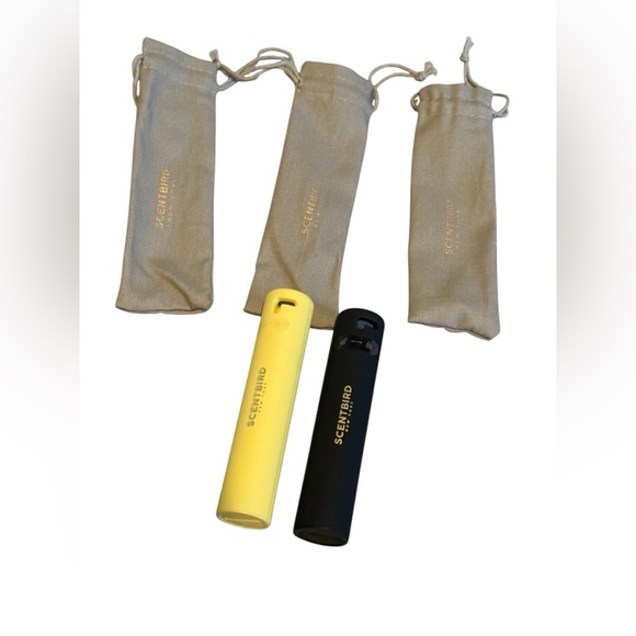 Scentbird Yellow and Black Perfume Atomizers set - Picture 1 of 1